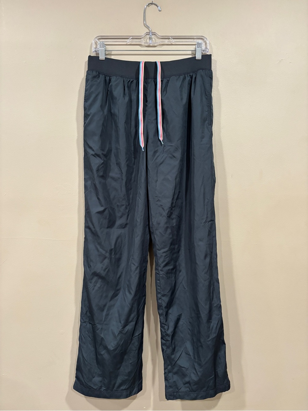 Athletic Works Black Track Pants Women’s Elastic Drawstring Waist Size M (8/10)